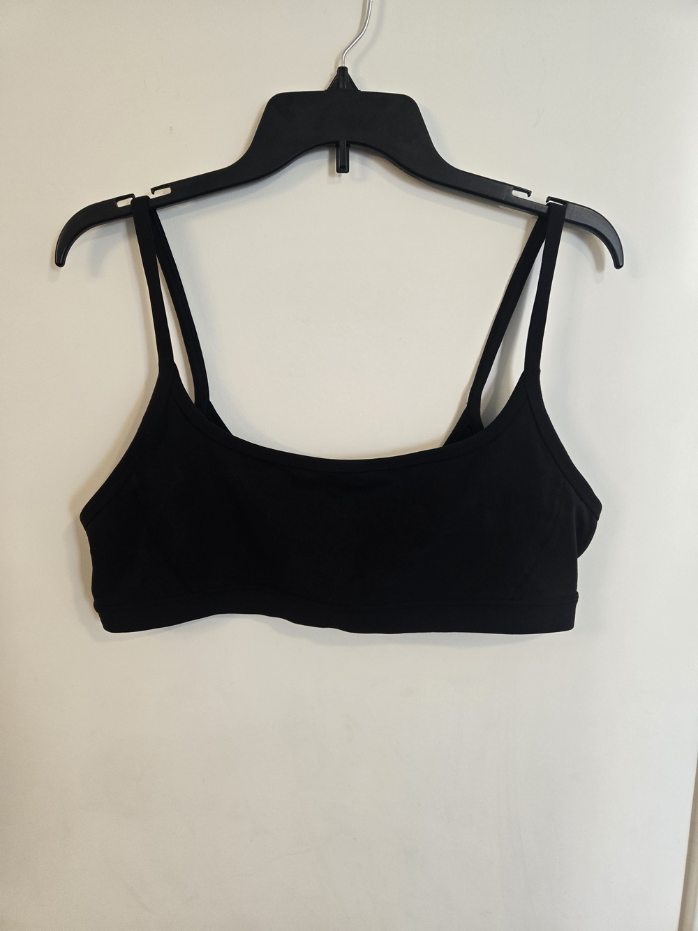 Athleta Black Square Neck Bra